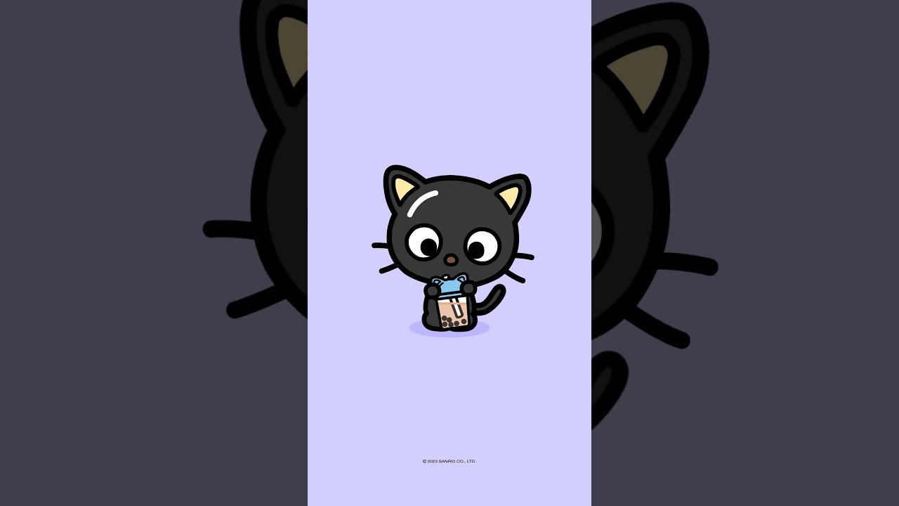 The data says boba is better with Friend of the Month #Chococat! #shorts #animation