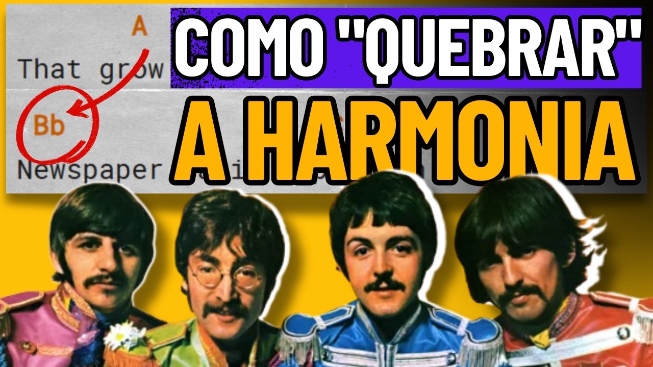 O que os SEGREDOS das HARMONIAS dos BEATLES podem nos ensinar?