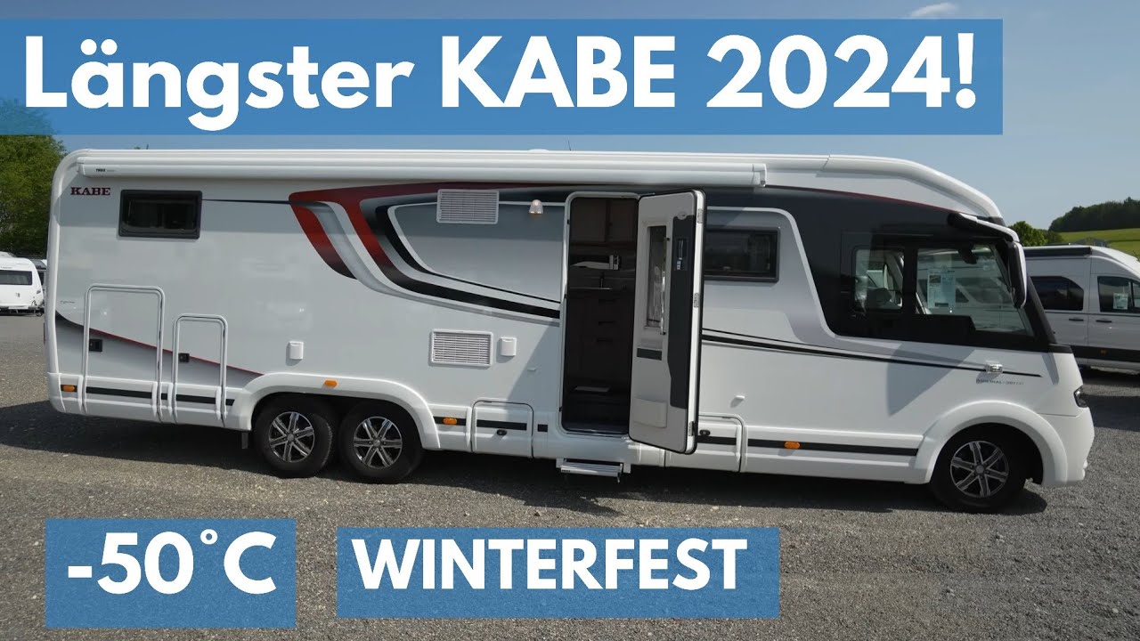 ANTARKTIS TAUGLICH! LÄNGSTES -50° WOHNMOBIL DER WELT! KABE Grave Imperial I 910 QB 2024