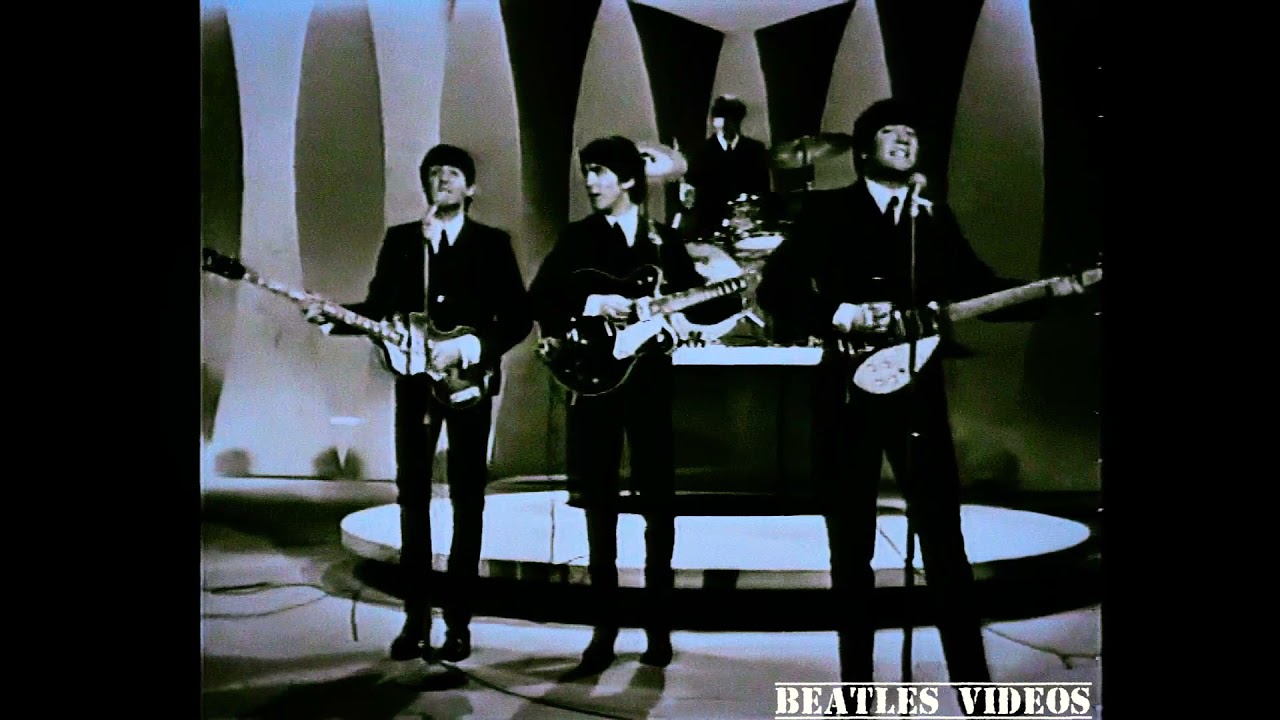 The Beatles  - Please Please Me  (Live 1080p At Ed Sullivan Show Link In The Description)