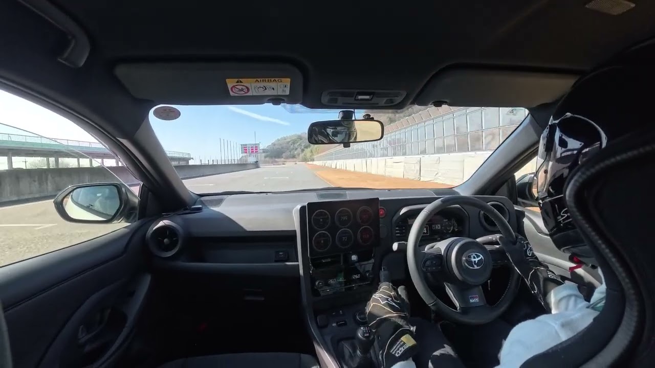 【新型GRヤリスでサーキットを走ってみた】GXPA16 20260214 in スパ西浦 ④