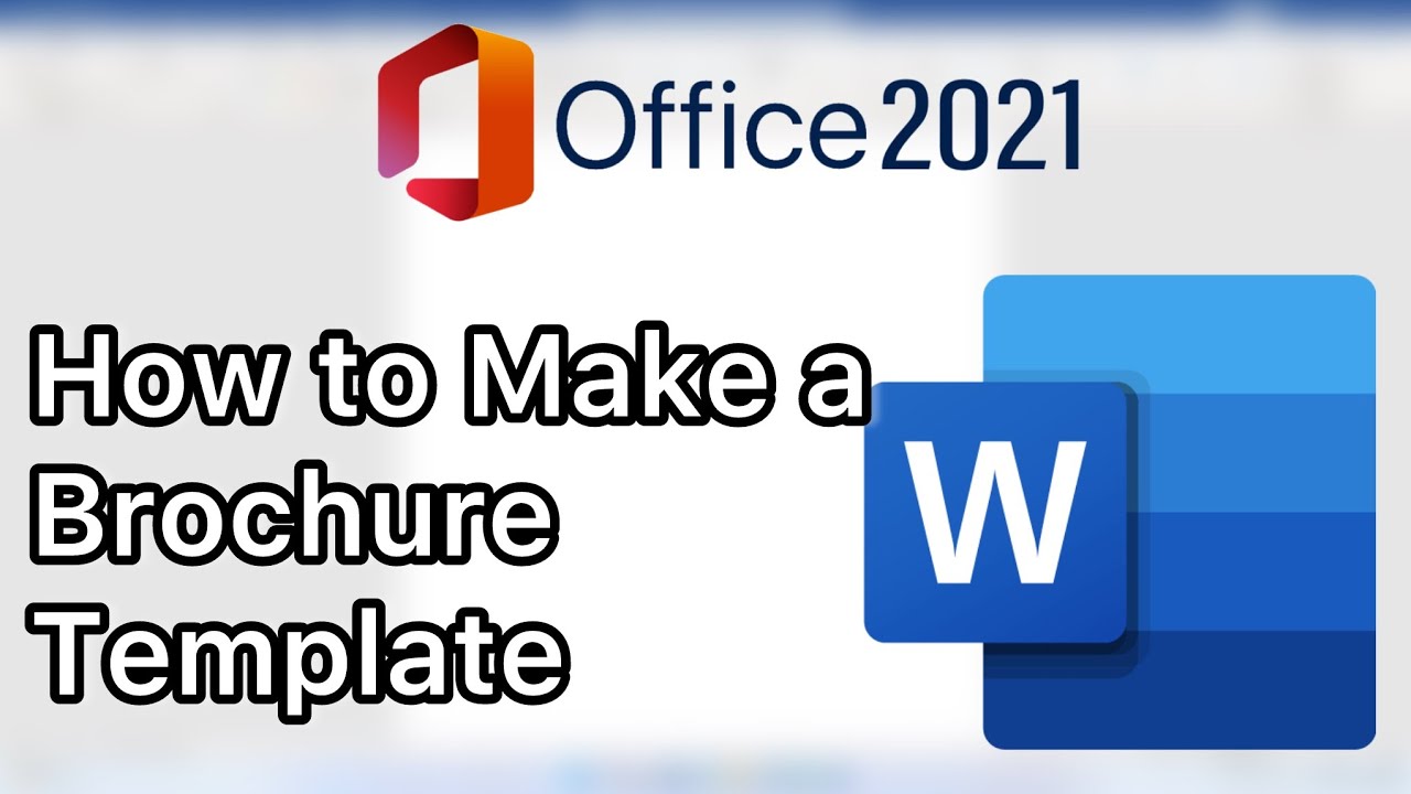 How to Make a Brochure Template