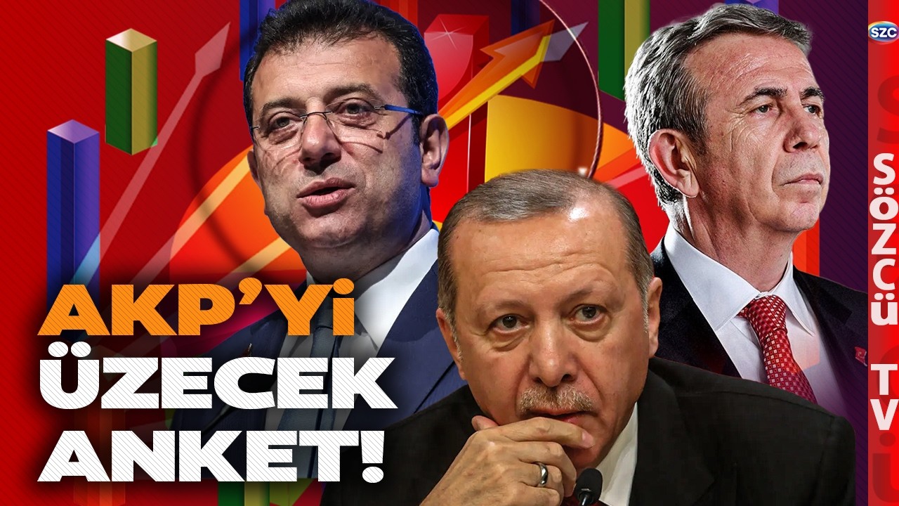 AKP'yi Panikletecek Anket Sonu&ccedil;ları! Erken Se&ccedil;im mi Geliyor? Ekrem İmamoğlu Mansur Yavaş Farkı