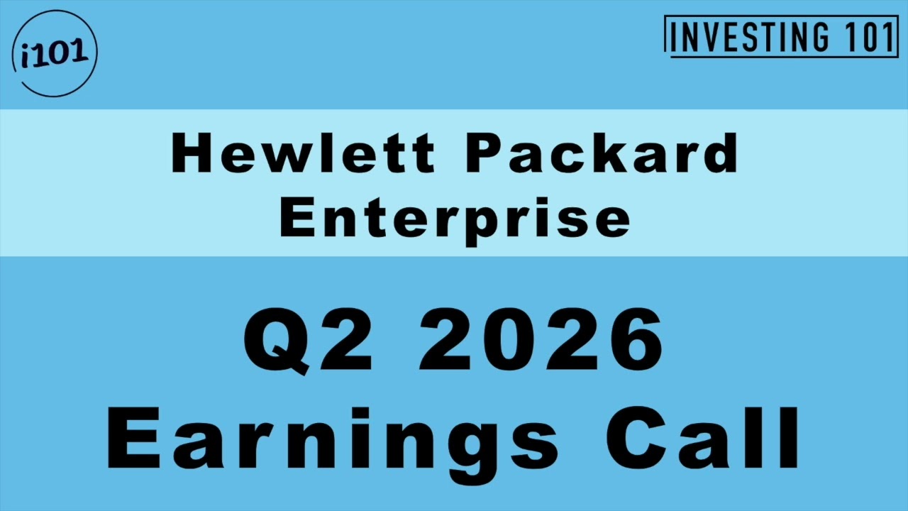 HPE Q2 2026 Earnings Call | High-Performance AI Server Order Pipeline Drives Solid Cloud Growth