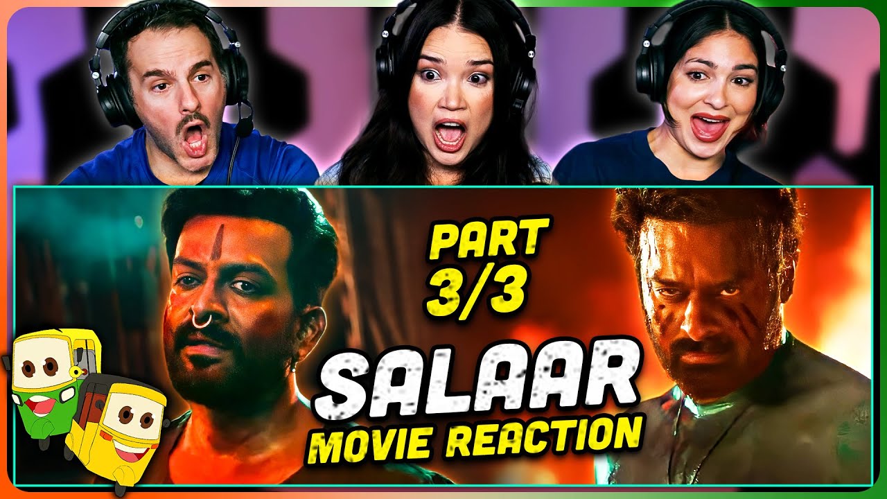 SALAAR Movie Reaction Part (3/3)! | Prabhas | Prithviraj Sukumaran | Shruti Haasan