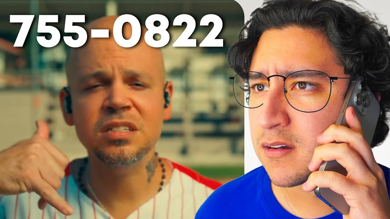 Llamé a NÚMEROS TELEFÓNICOS QUE APARECEN EN CANCIONES 🎵📞