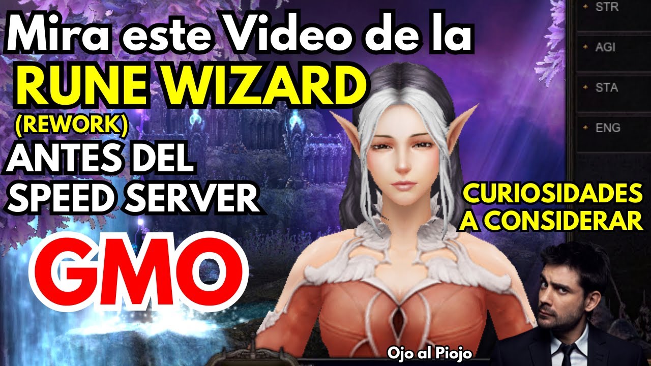 Curiosidades de la NUEVA RUNE WIZARD - PRE SPEED SERVER - Mu Online GMO / Moradito Slow