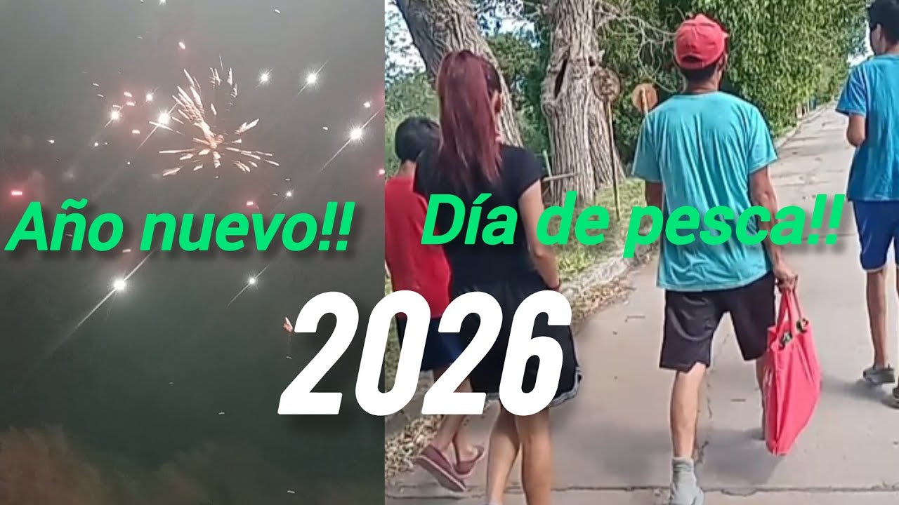 🎆 Cohetes de Fin de Año y Primeros Días de Pesca 🎣