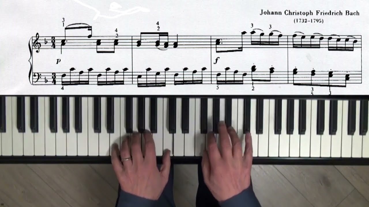 J.Christoph Friedrich Bach - Allegretto