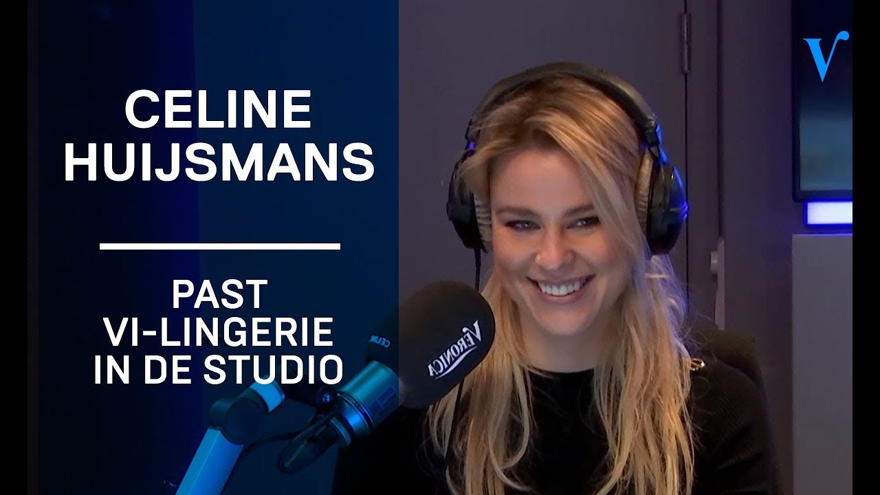 Celine past VI-lingerie in de studio! | Radio Veronica Inside