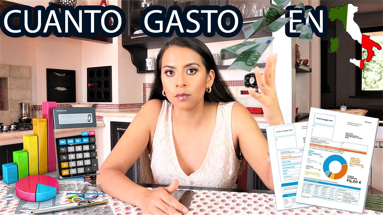 Cuanto cuesta vivir en Italia - Todos mis Gastos - Costo de la vida en Italia