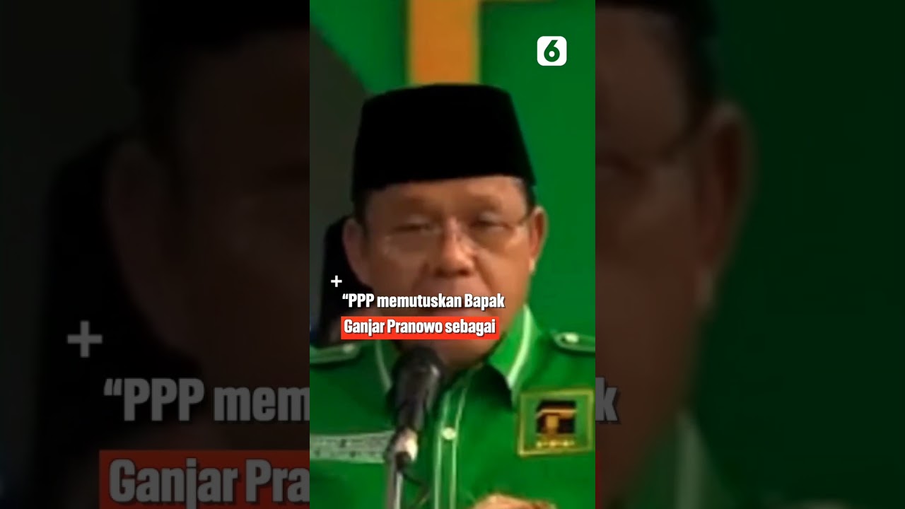 PPP Resmi Usung Ganjar Pranowo Jadi Capres di Pilpres 2024 