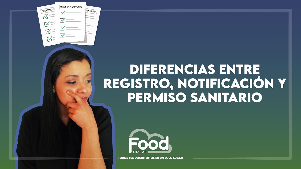 Diferencias entre registro, notificaci&oacute;n y permiso sanitario