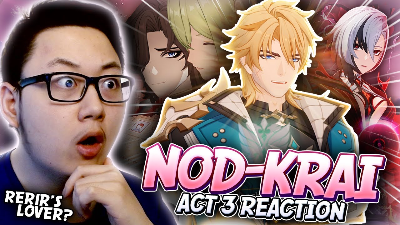 WE FOUND THE CRIMSON MOON! | Nod-Krai Archon Quest ACT 3 FULL REACTION | Genshin Impact 6.1 Luna II