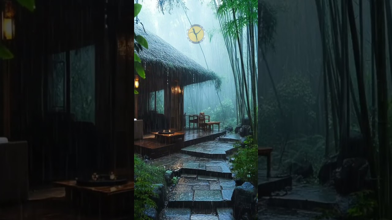 Rain & Thunder &ndash; Soothing Storm for Sleep & Meditation | Chuva & Trov&atilde;o. #RainAndThunder  #rain