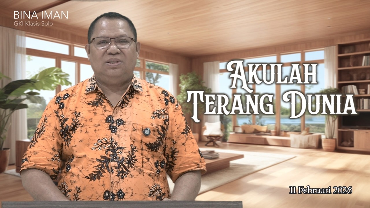 Bina Iman GKI Klasis Solo 11 Februari 2026