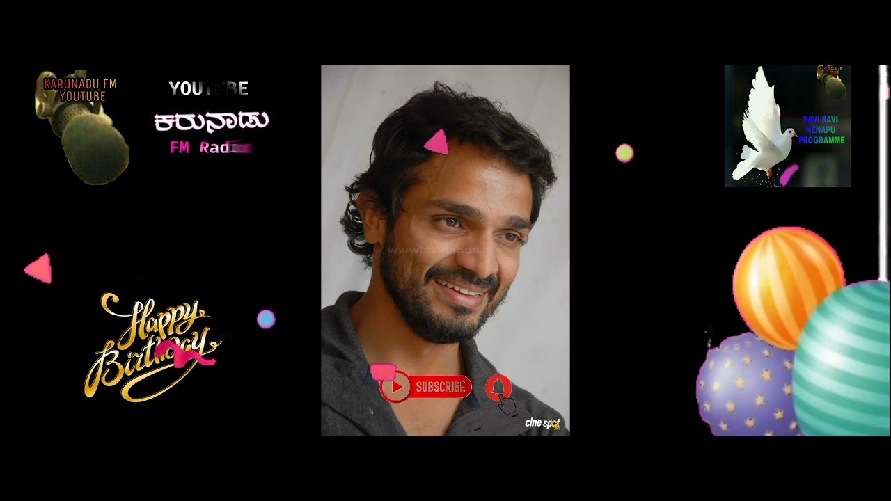 SAVI SAVI NENAPU PROGRAMME HAPPY BIRTHDAY TO ACTOR VIJAY RAGHAVENDRA