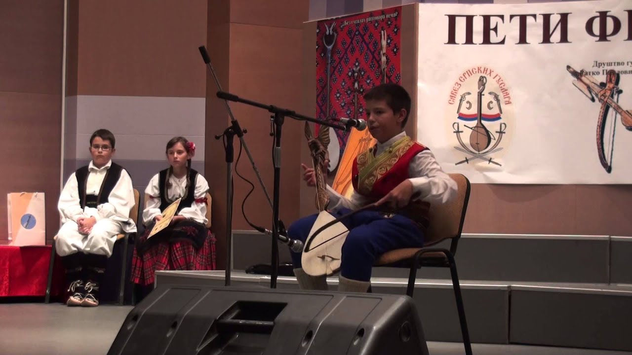 Mladi guslar Aleksa Dakic-3. mjesto na festivalu mladih guslara, Niš 2015