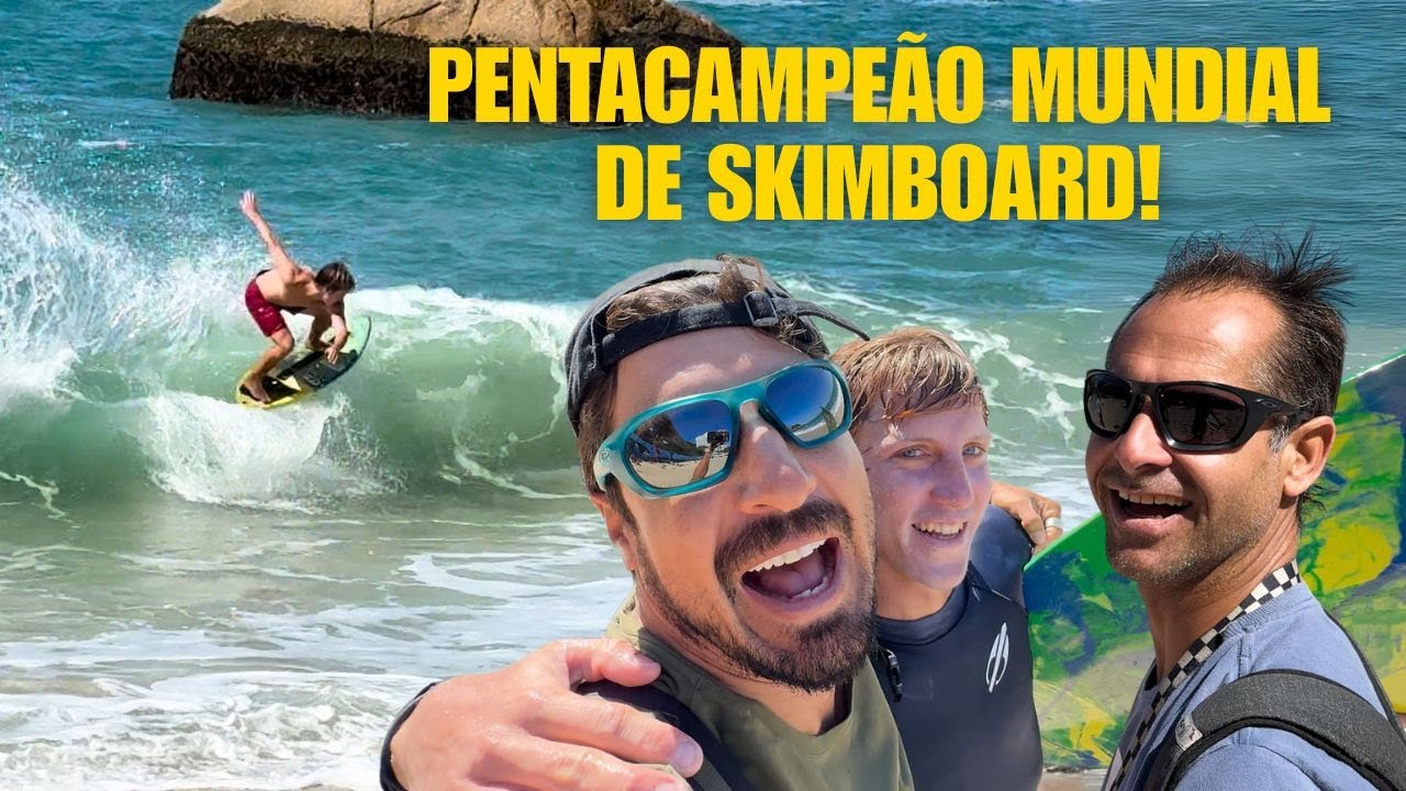 PENTACAMPEÃO MUNDIAL DE SKIMBOARD! LUCAS FINK NO UARADEI! - EP 41