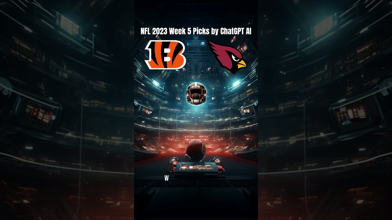 NFL 2023 Week 5 Picks Predictions by ChatGPT AI