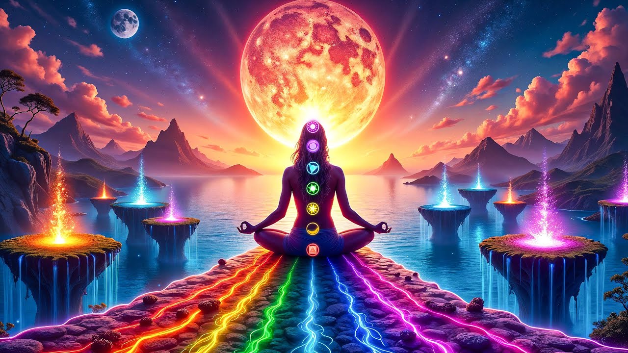 Eliminates All Bad Energy &bull; 7 Chakras Healing Sounds &bull; Stop Overthinking & Calm The Mind