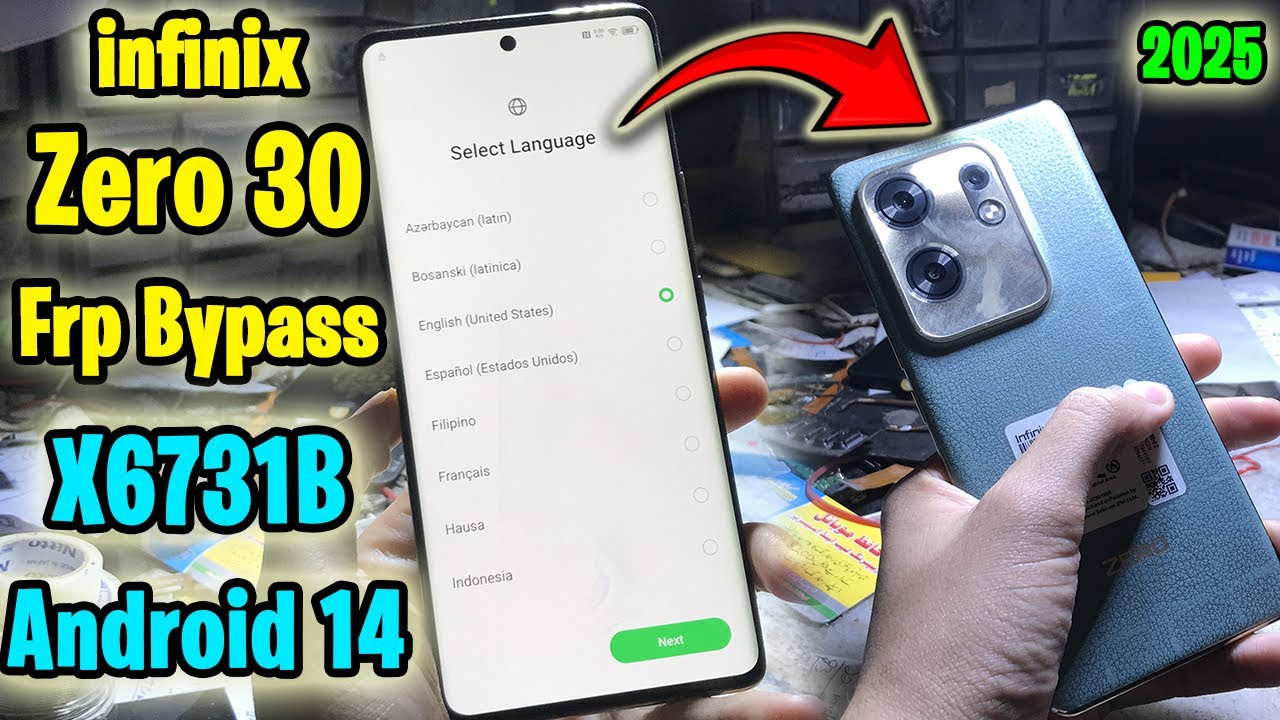 Infinix Zero 30 Frp Bypass Android 14 2025 | X6731B Frp | Latest Security | Unisoft Pk