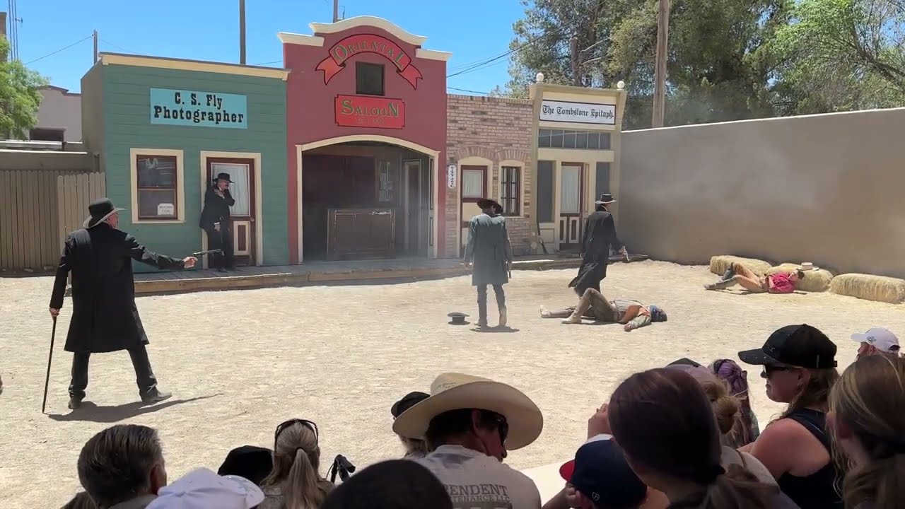 OK Corral Gunfight Reenactment 2024, Tombstone, AZ