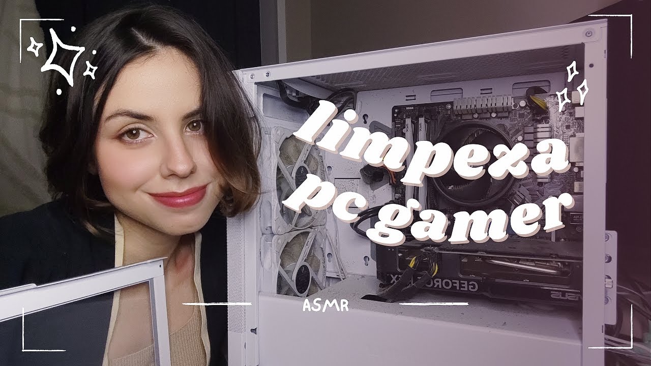 [ASMR] Limpeza do PC Gamer com Voz Suave 😴 | Pincéis, Tapping e Sussurros Relaxantes