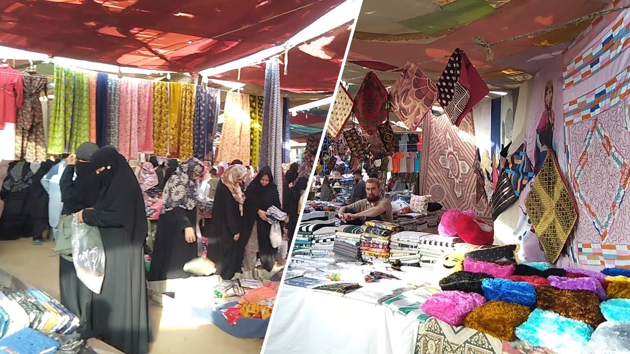Peer Bazar Karachi | Sasta Bazar | Branded Suit, Bags, Crockery | Lunda Bazar | Ancholi Monday Bazar