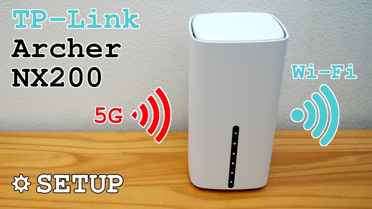 TP-Link Archer NX200 5G Router Wi-Fi 6 Dual Band • Unboxing, installation, configuration and test