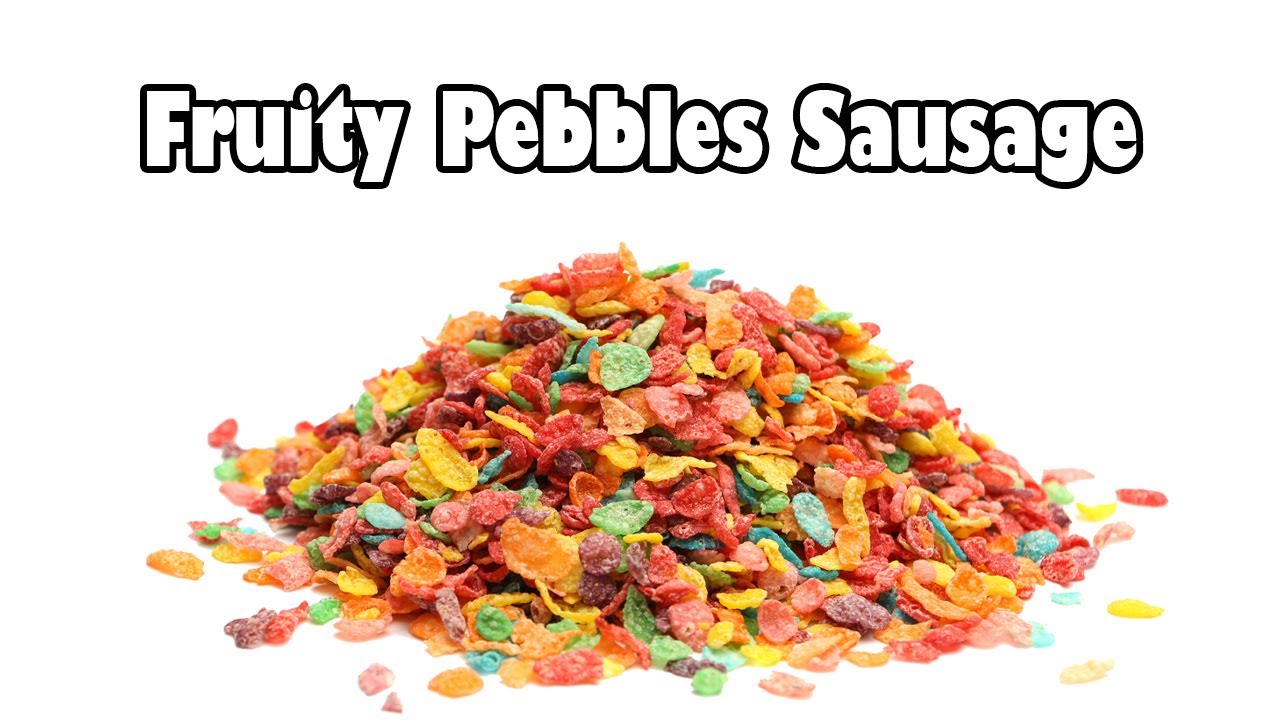 Fruity Pebbles Sausage