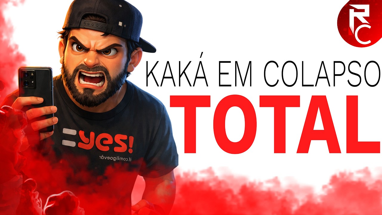 KAK&Aacute; ENTRA EM COLAPSO BRUTAL!