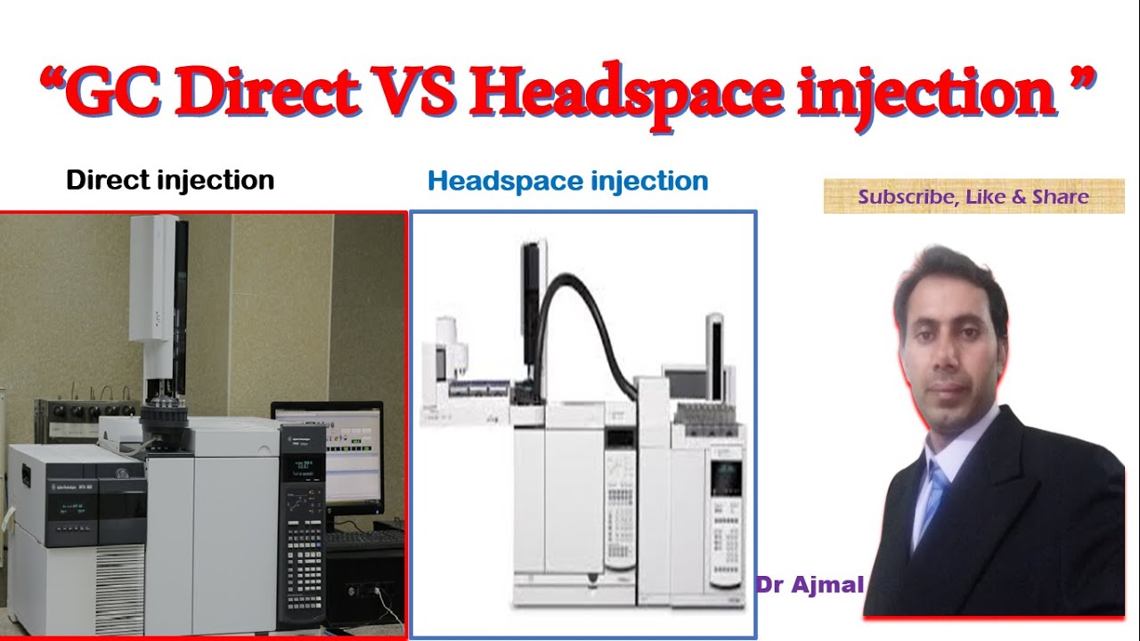 GC Headspace injection and GC Direct injection