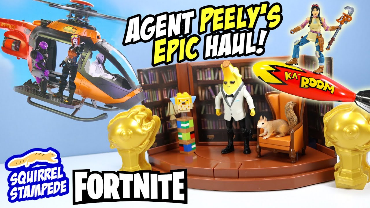 Fortnite Agent Peely Choppa & Action Figures Jazwares 2021