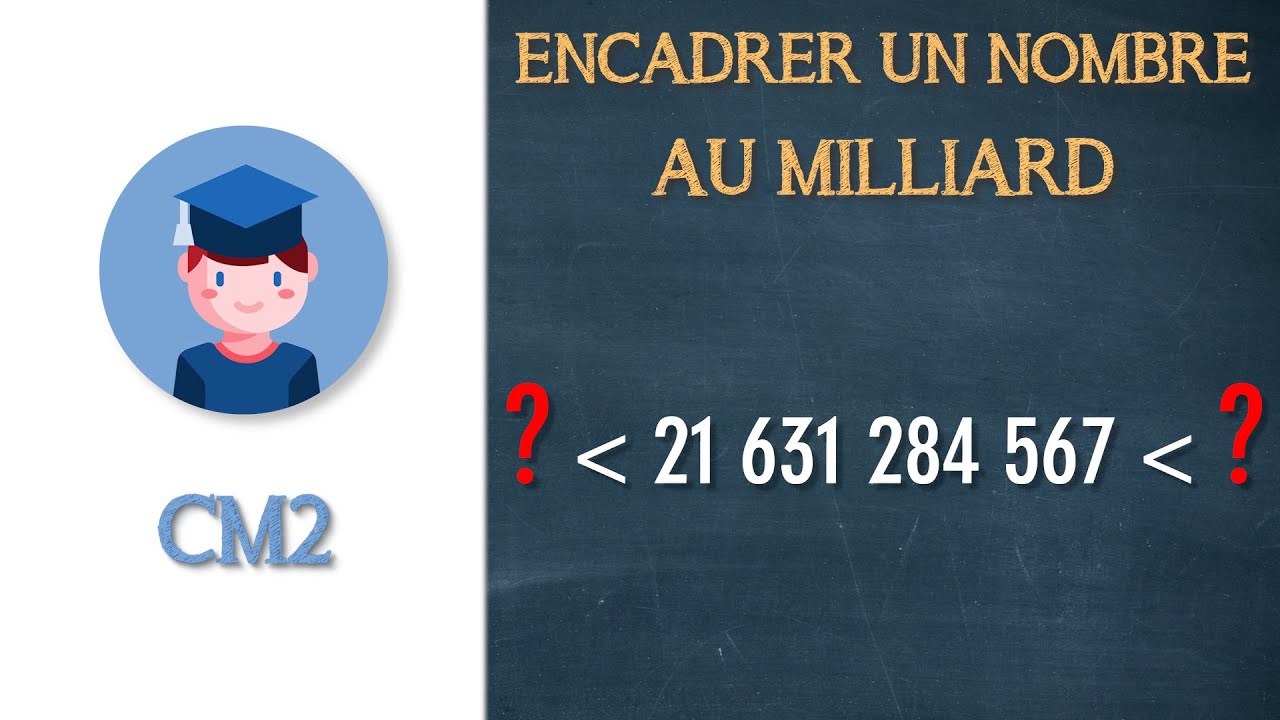 Encadrer un nombre entier au milliard près - CM2 - Petits Savants