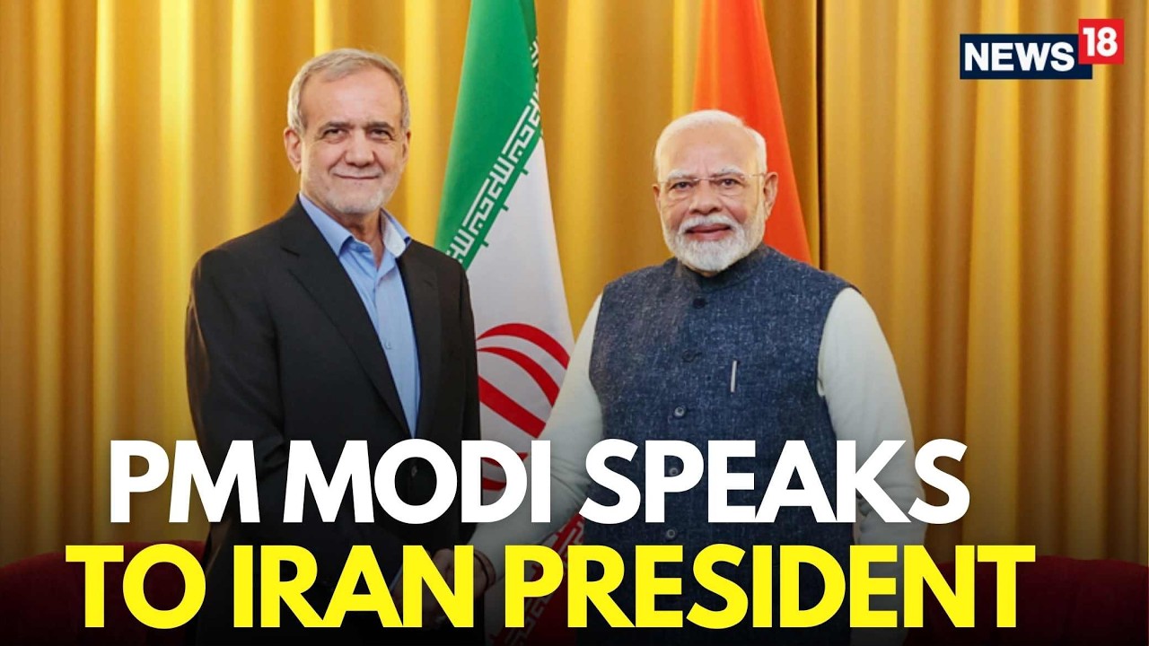 Israel Iran War LIVE | PM Modi Speaks to Iranian President Amid Escalting US Iran War | N18G