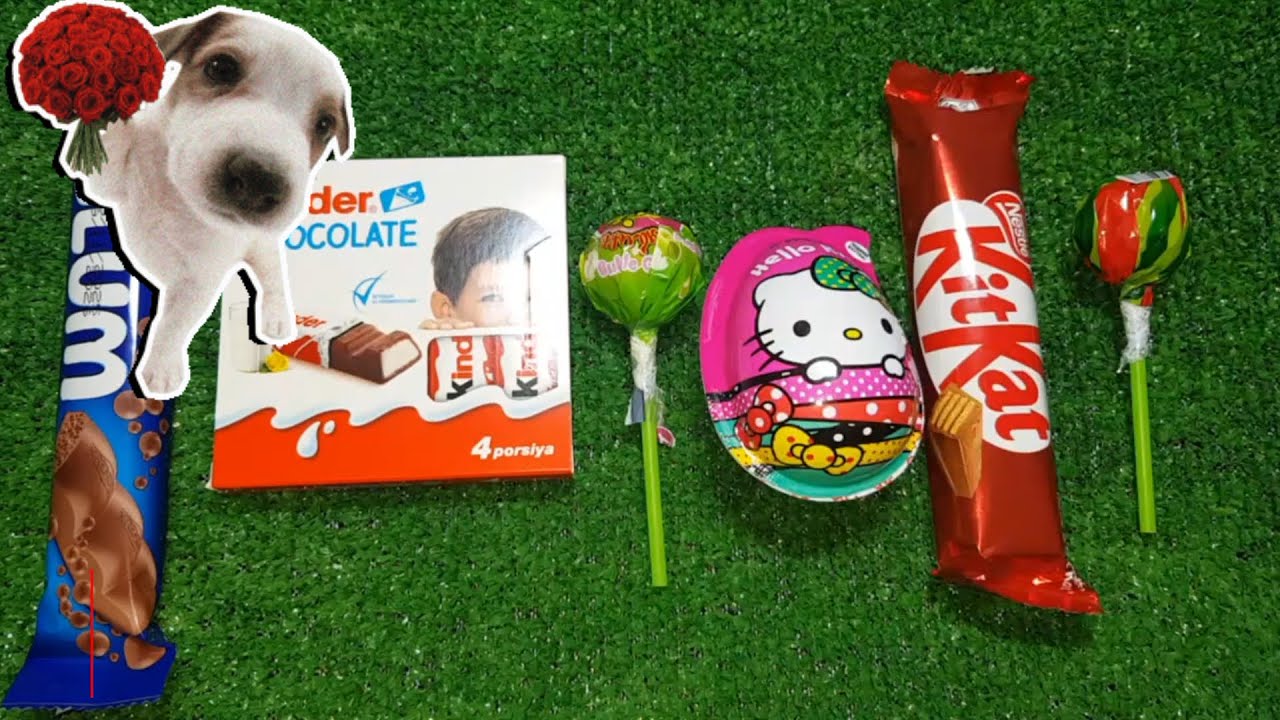 ASMR Most Popular Candies, Lillipops and chocolates!