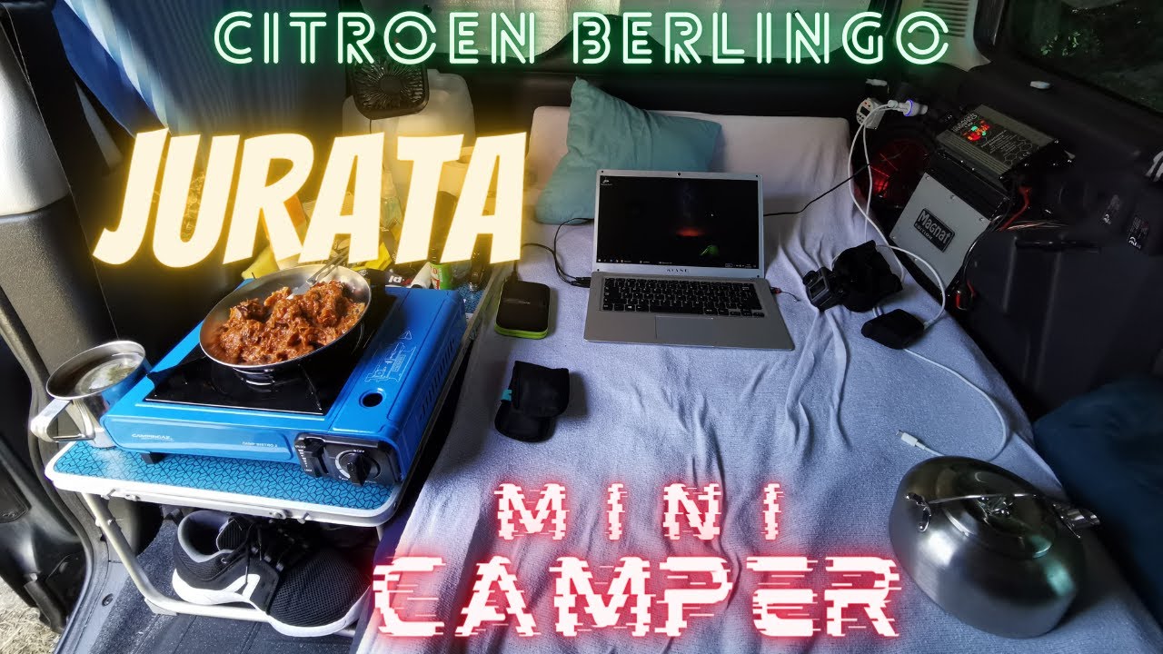 #26 Fajny kemping w Juracie 🌳🚐🌲 Mini kamper na każdą kieszeń 🌳🚐🌲 Vlog 4K 😀