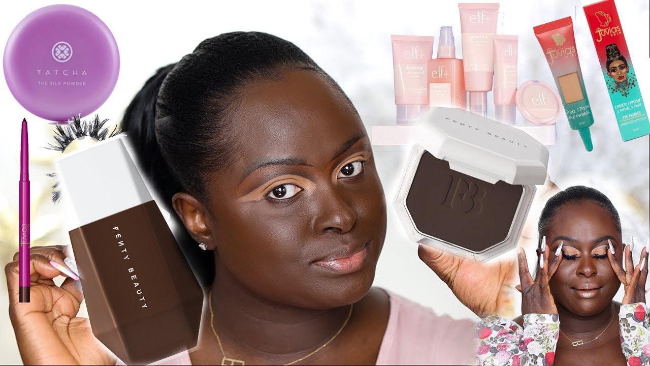 Fenty Eaze Drop Foundation - I Mixed The Last Two Shades And It Looked Like This......| Ohemaa