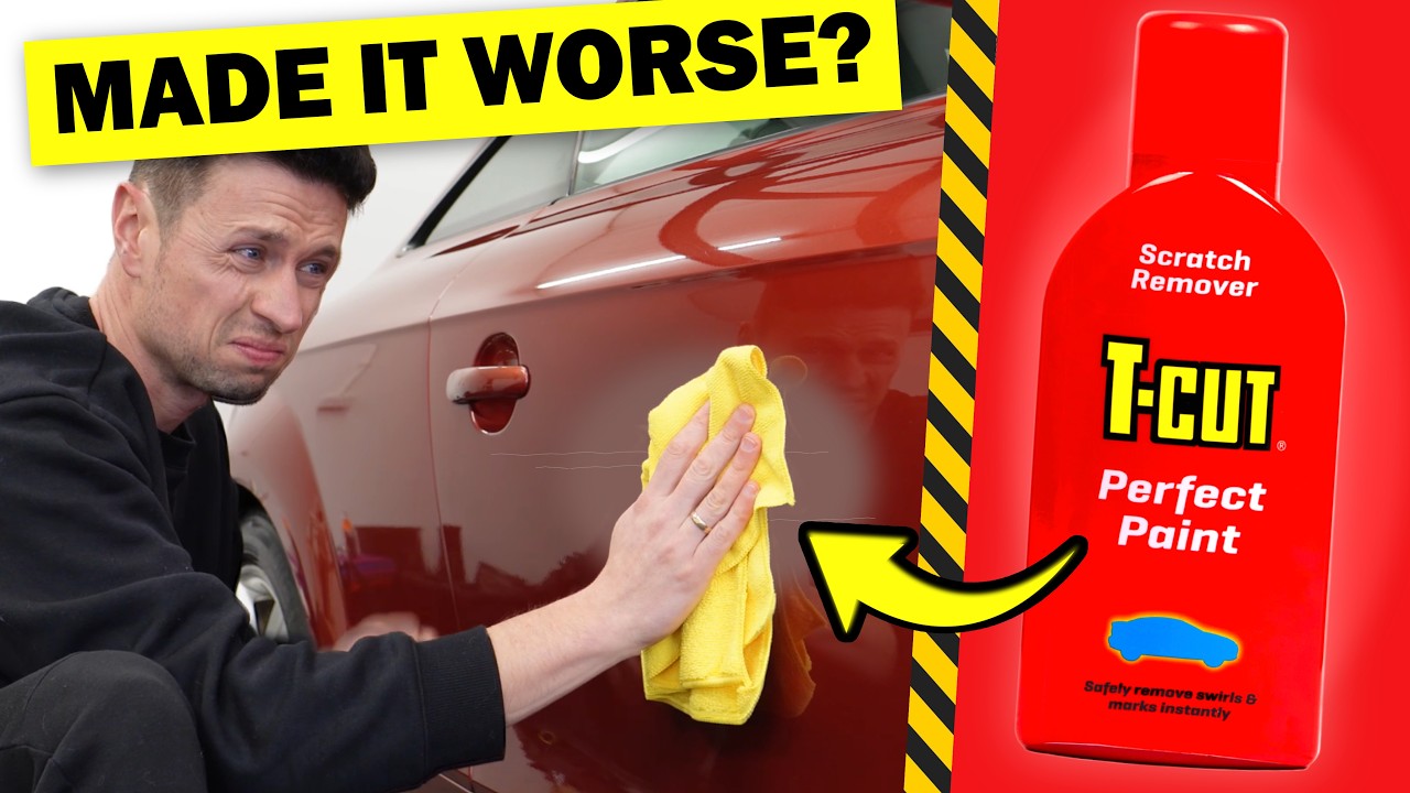 Can you “REALLY” Remove Car Scratches with T Cut?