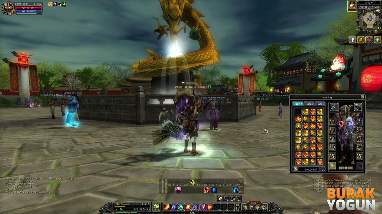 Silkroad Online - Job Ticket Recipe