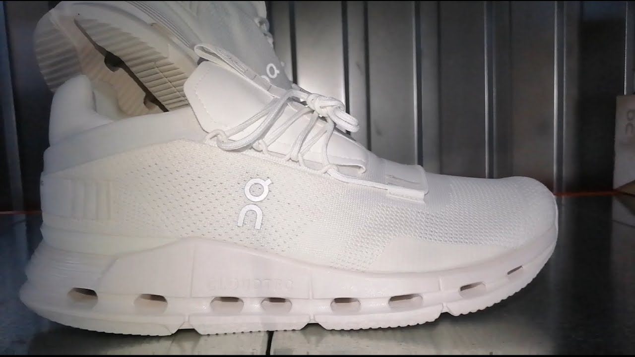 On Cloudnova Undyed White/White Unboxing