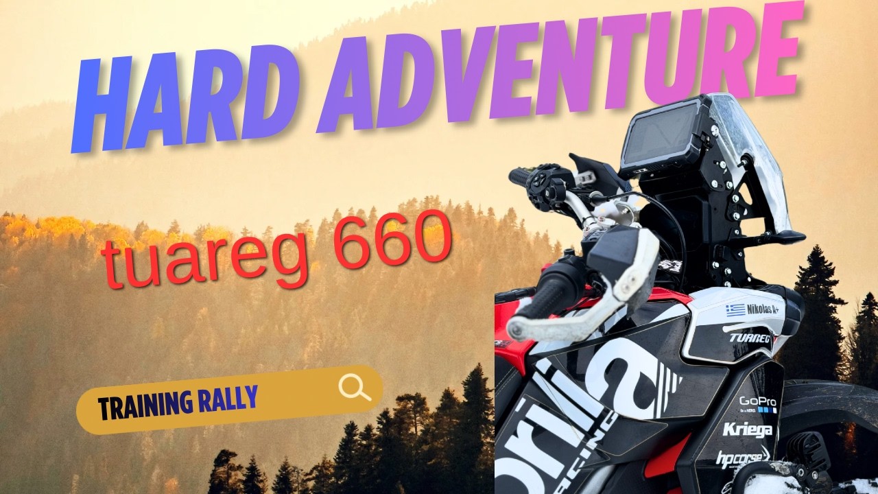 WE ARE ON A GREAT ADVENTURE.APRILIA TUAREG 660 FACTORY.
