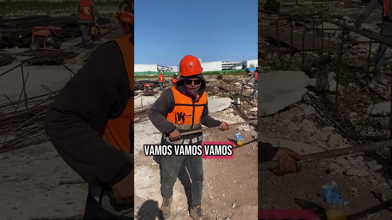 Soy fierrero y hoy les ensa&ntilde;are como doblar una varilla #humor