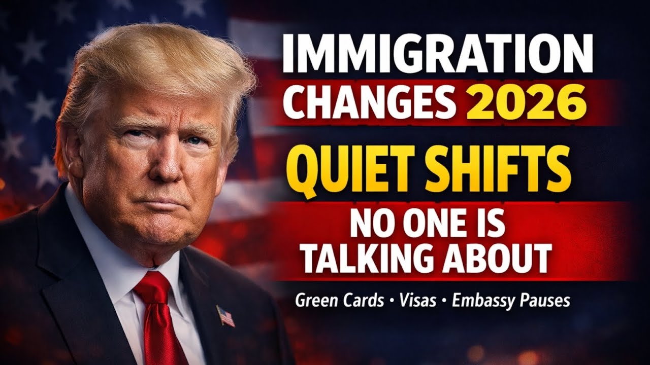 US Immigration Update&nbsp;2026&nbsp;🇺🇸 | Green Card Delays, Visa Processing Pause & Travel Explained