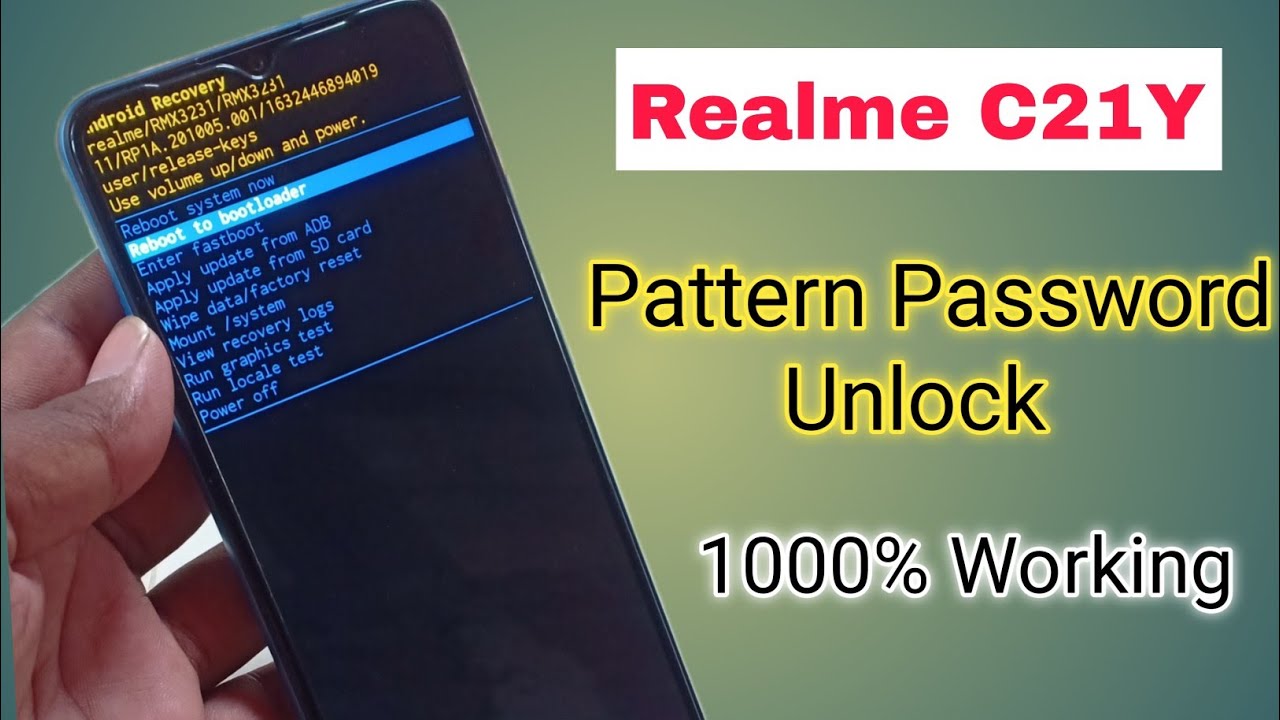 How to hard reset Realme C21Y step by step tutorial 100% Ok | April 2022