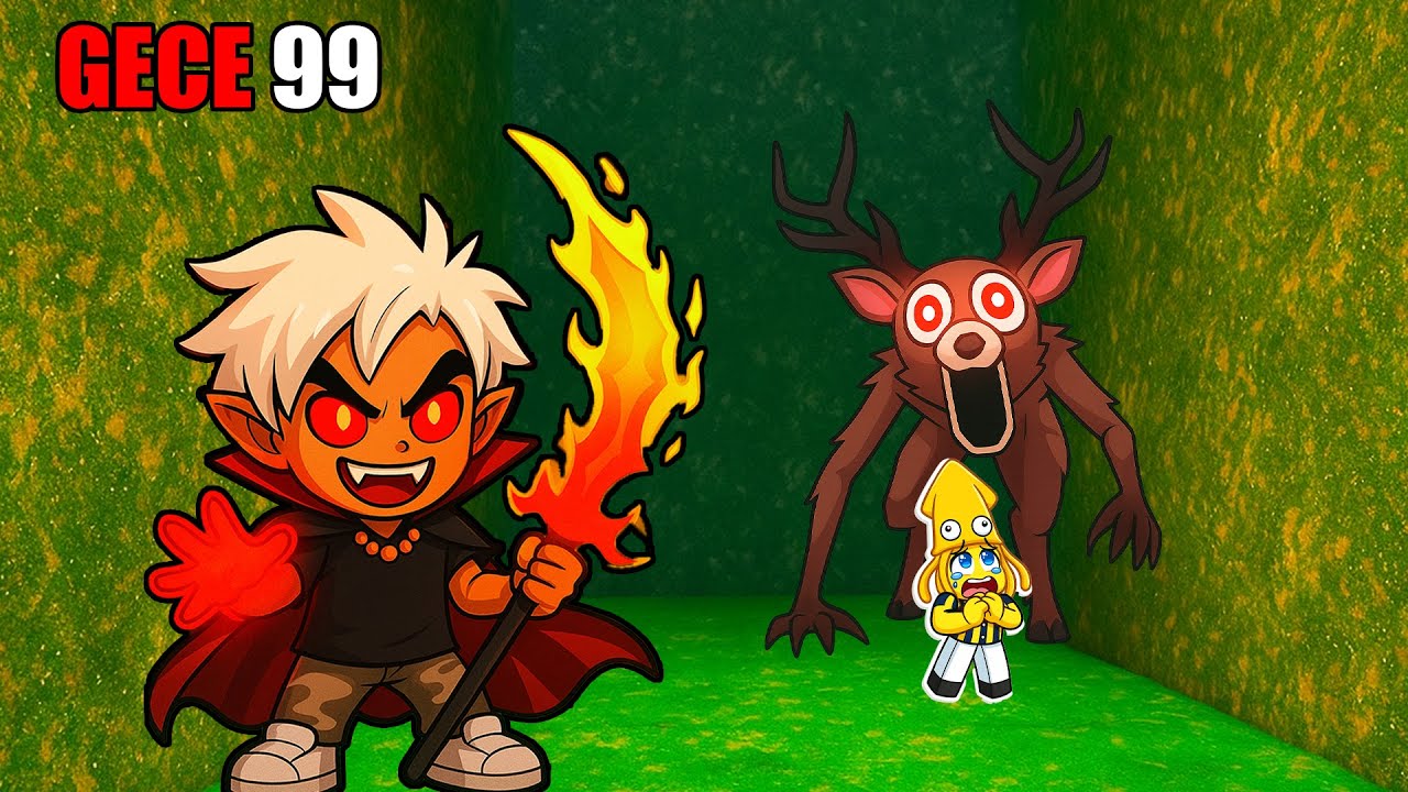 Oyuna TEK ATAN KILIÇ ile BAŞLADIM!! ORMANDA 99 GECE HAYATTA KALDIM 😎 ROBLOX 99 NIGHTS IN FOREST 🌲
