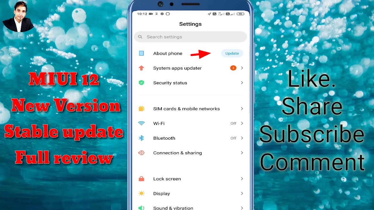 Redmi note 8 pro New update MIUI 12