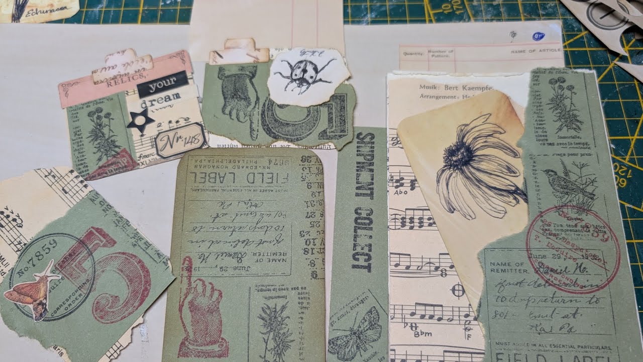 Ein bisschen Ephemera basteln