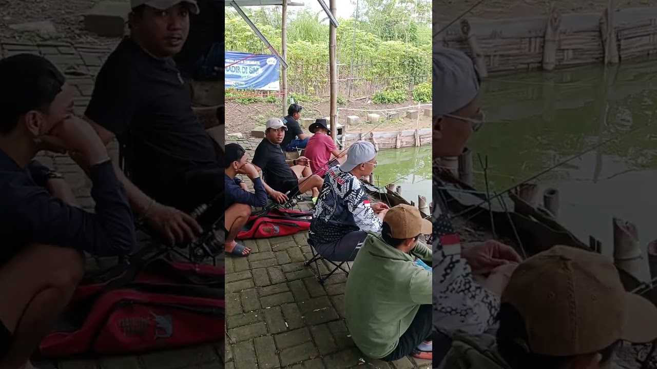 Mancing di kolam pancing HS fishing surabaya